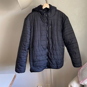 Men's Sherpa Lined Hooded Puffer Jacket